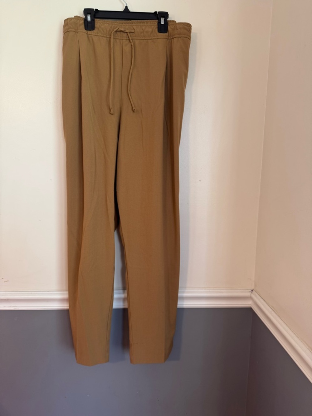 Old Navy NWT Women's Drawstring Chinos in Camel Brown Size 2X